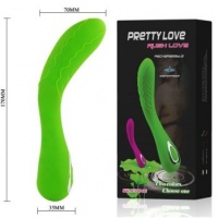 Вибромассажер Pretty Love Rush Love зелёный  