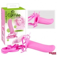Страпон SMILE Horny розовый, 511390 
