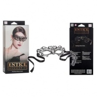 Маска черная с имитацией кристаллов  Entice Mystique Mask 