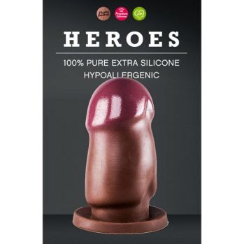 Анальная пробка для фистинга Heroes Brown