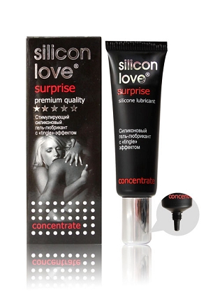 Стимулирующий гель-лубрикант Silicon Love surprise  30 гр