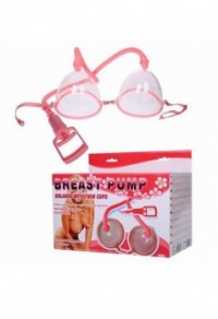 Двойная вакуумная помпа для увеличения груди Breast Pump 