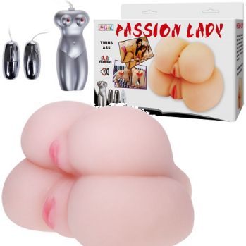 Мастурбатор с вибрацией Two Passion Ladys
