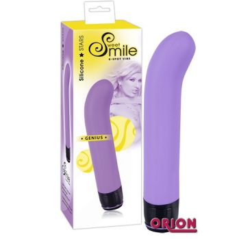 Вибратор G-точки SMILE GENIUS сиреневый, 578754