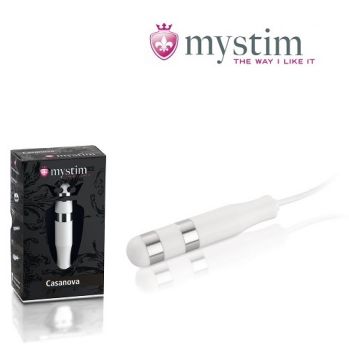 Анально-вагинальный электростимулятор MYSTIM CASANOVA UNISEX DILDO 