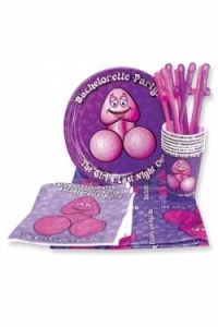 Набор Bachelorette party favors для тематической сервировки стола 