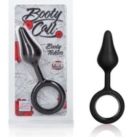 Анальная пробка Booty Call Booty Tickler - Black из силикона чёрный  