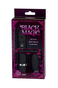 Вибро-яйцо многофункциональное BLACK MAGIC черное dj0951-12bx 