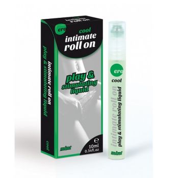 Стимулирующий ролик Hot Intimate Roll On Play & Stimulating Liquid Mint 10 мл.