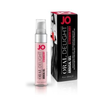 Лубрикант для оральных ласк Oral Delight клубничный 30 мл