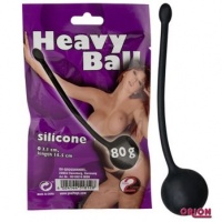 Вагинальный шарик Heavy Ball 80 гр. черный, 510874 