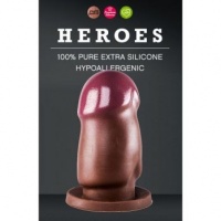 Анальная пробка для фистинга Heroes Brown 