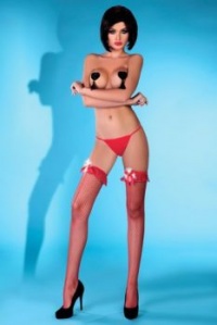 Чулки Pearl Red 