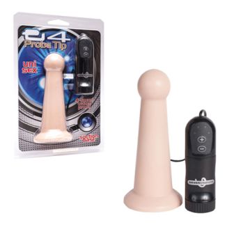 Анальный стимулятор E4 PROBE TIP с вибрацией телесный gp-15-99-21bcd