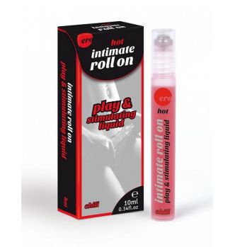 Стимулирующий ролик Hot Intimate Roll On Play & Stimulating Liquid Chili 10 мл.