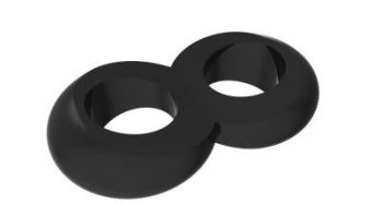 Кольцо на пенис и мошонку Cock 8 Ball Ring 