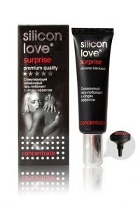 Стимулирующий гель-лубрикант Silicon Love surprise  30 гр 