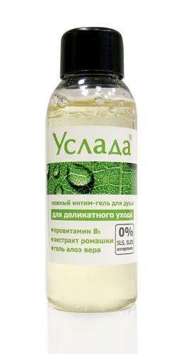 Интим-гель для душа Услада "Нежный уход" 50мл