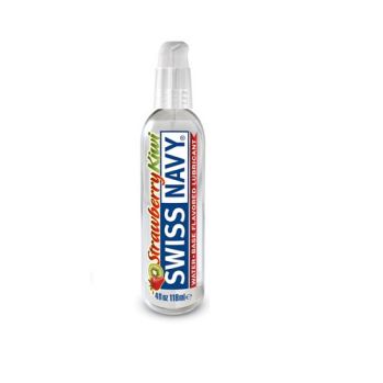 Лубрикант Strawberry Kiwi Swiss Navy со вкусом клубники и киви 118 мл.