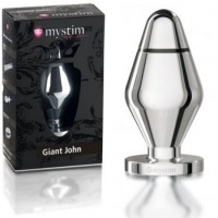 Электростимулятор анальная пробка Mystim Giant John butt plug   