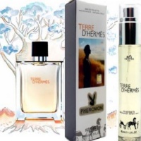 Мужские духи с феромонами супер стойкие Terre d`Hermes 45 мл.,  