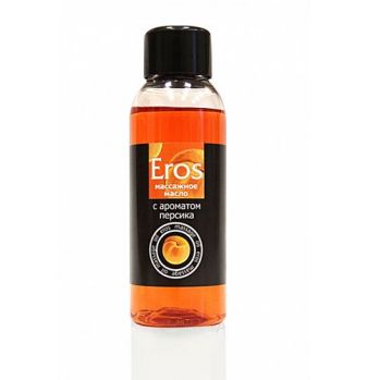 Масло массажное EROS EXOTIC с ароматом персика флакон 50 мл.