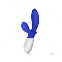 Вибромассажер с клиторальным стимулятором Loki Wave Federal Blue 