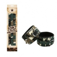 Манжеты на ноги Kinky Camo камуфляж nsn-1254-18 