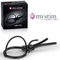 Электросбруя Mystim Pure Pete на головку пениса  