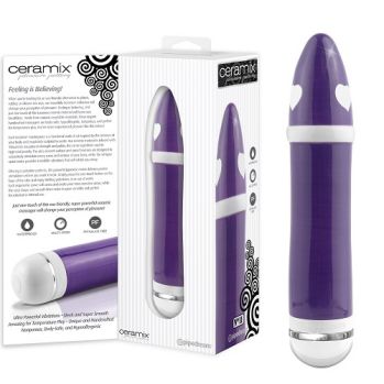 Вибромассажер CERAMIX NO 11 керамический фиолетовый