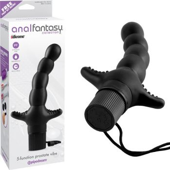 Вибромассажер простаты 5 FUNCTION PROSTATE VIBE черный, pd4639-23