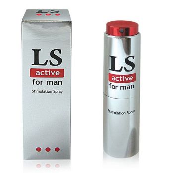 Спрей мужской возбуждающий Love Spray Active, 18 мл 