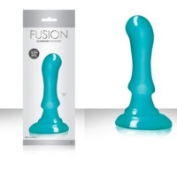 Фаллоимитатор-насадка Fusion Pleasure Dongs к страпону голубой  