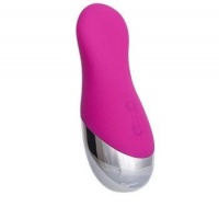 Розовый перезаряжаемый мини-вибратор Erotist - 11 см. 