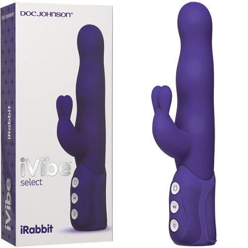 Вибромассажер Хай-Тек iVibe Select iRabbit Purple фиолетовый