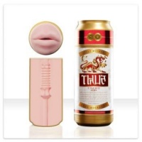 Необычный мастурбатор-ротик в банке Fleshlight - Sukit Draft 