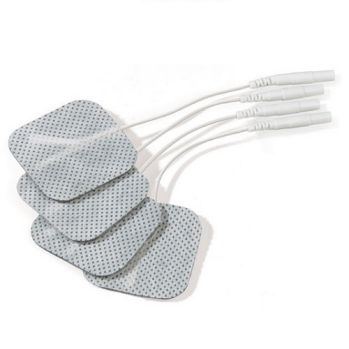 Электроды Mystim e-stim electrodes 4 шт, 40 x 40 mm