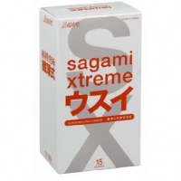 Презервативы SAGAMI Xtreme 0.04мм ультратонкие 15шт., 