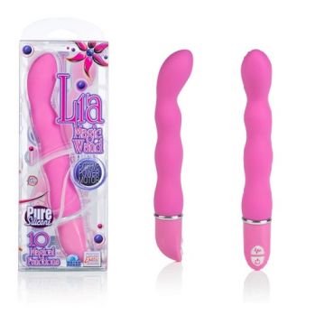 Вибромассажер Lia Magic Wands из силикона розовый se-4560-10-3