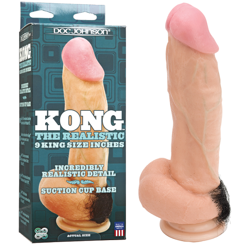 Фаллоимитатор реалистичный Kong 22 см на присоске, 0273-00BXDJ