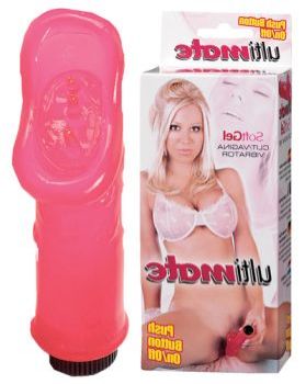Розовый вибратор-ротик для клитора ULTIMATE VAGINA VIBE PINK