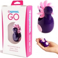 Клиторальный вибростимулятор Sqweel Go Purple фиолетовый lh-46092 