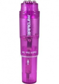 Фиолетовая водонепроницаемая виброракета Wildfire Rock-In Waterproof Massager 