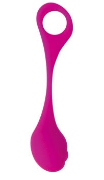 Вагинальный шарик розовый Cosmo 3 см