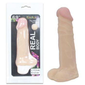 Насадка с мошонкой Harness Kanikule Real Body 6,9