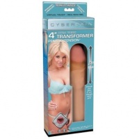 Насадка-удлиннитель  Xtra Thick Transformer Penis Extension, телесная 