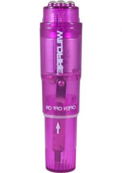 Фиолетовая водонепроницаемая виброракета Wildfire Rock-In Waterproof Massager