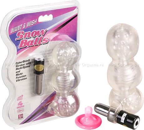 Мастурбатор Snow Balls   14см