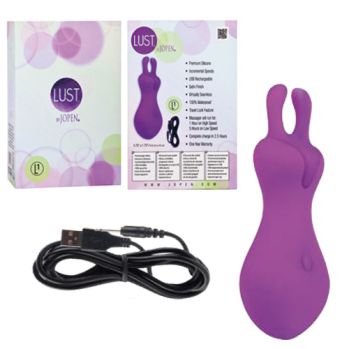 Мини-вибромассажер Lust by JOPEN  L1 перезаряжаемый фиолетовый se-jo-4716-10-3
