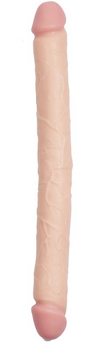 Фаллоимитатор реалистичный двойной "FLESHXL" 48см